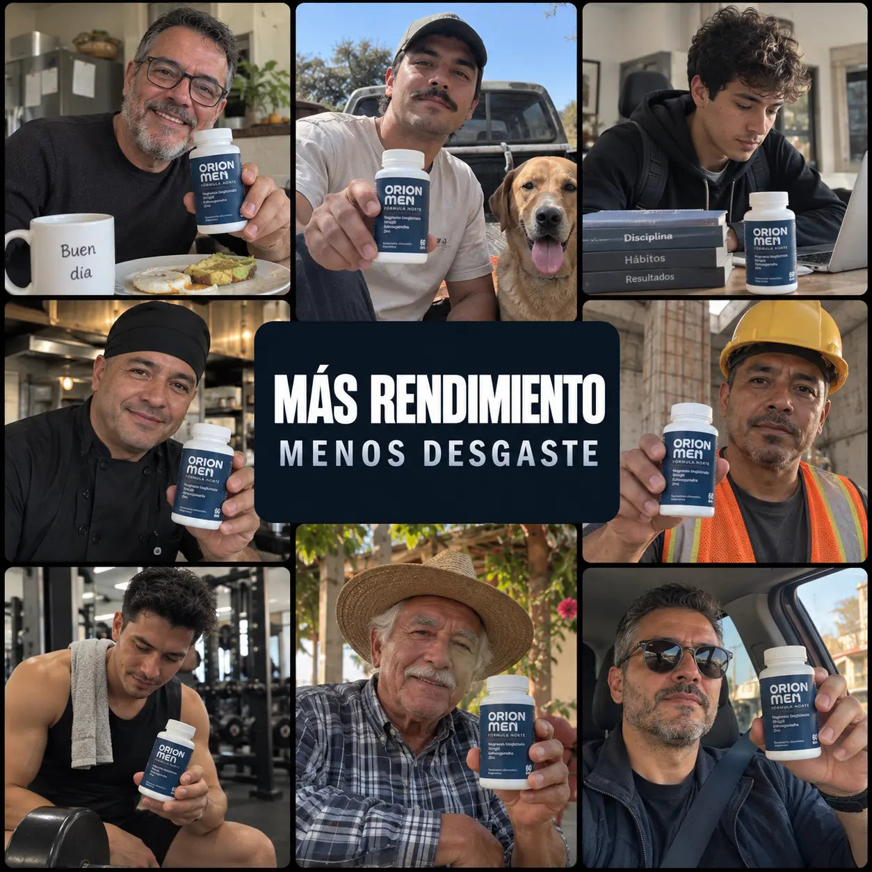 ORION MEN® — Recupera energía, descanso y vitalidad masculina.