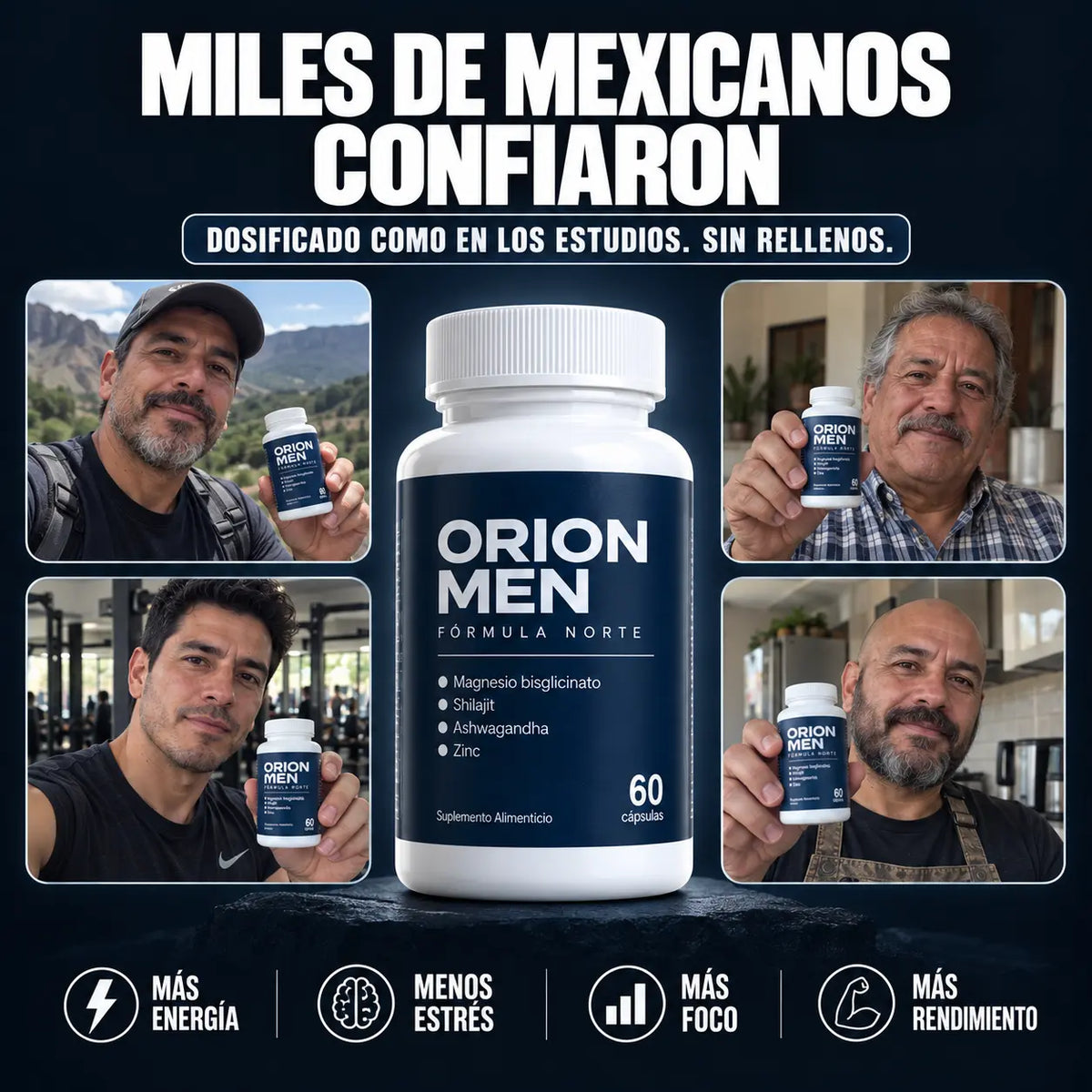ORION MEN® — Recupera energía, descanso y vitalidad masculina.