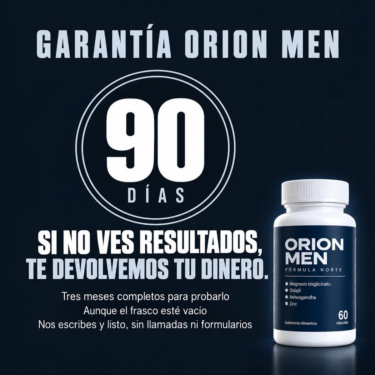 ORION MEN® — Recupera energía, descanso y vitalidad masculina.